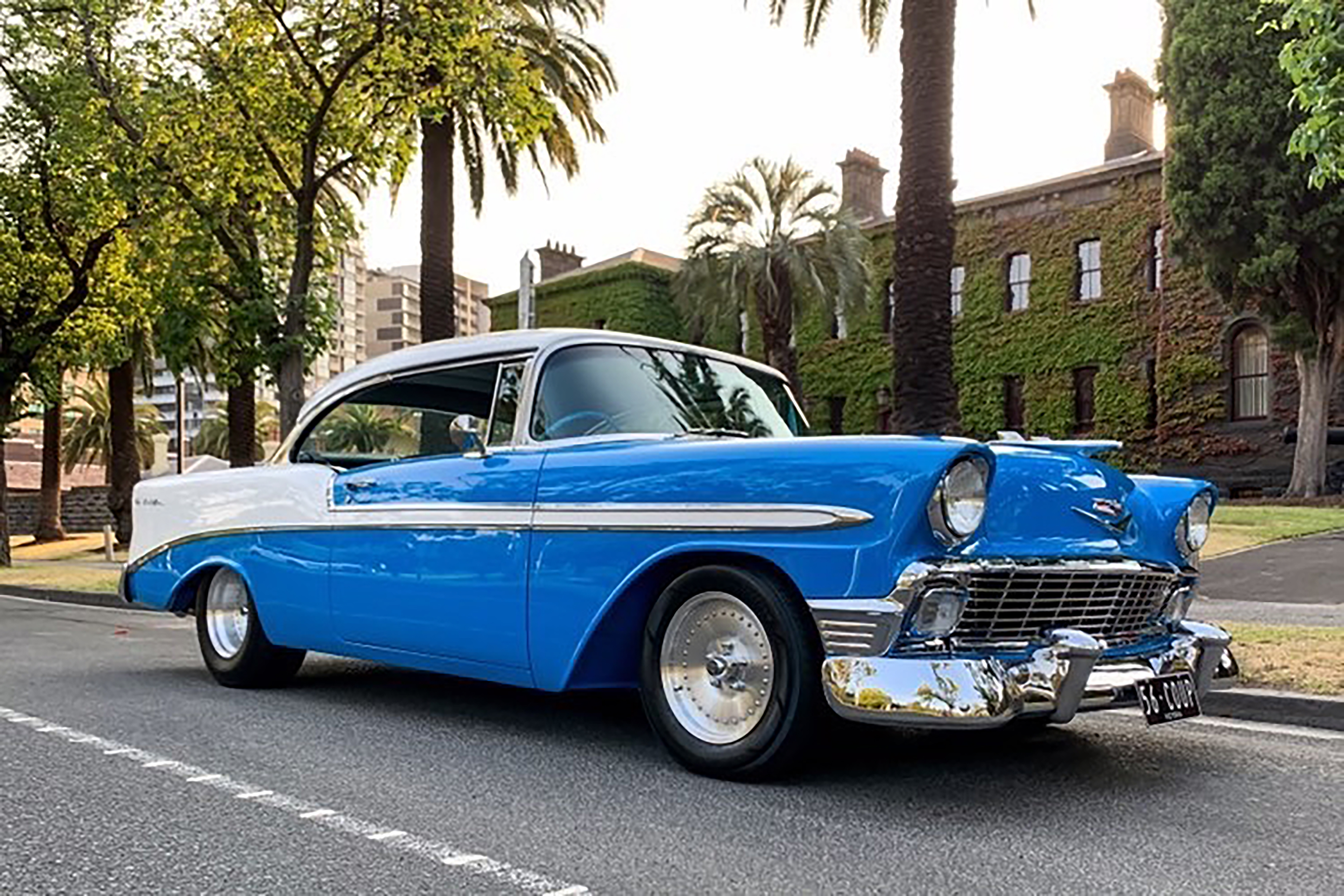 Photo of Mark's 1956 CHevy Bel Air